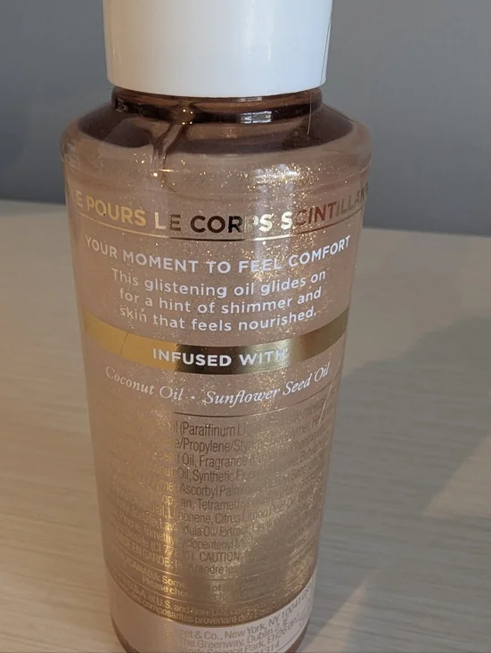 Victoria's Secret vanilla orchid sandalwood feel comfort body oil w/ coconut Oil - Picture 2 of 3